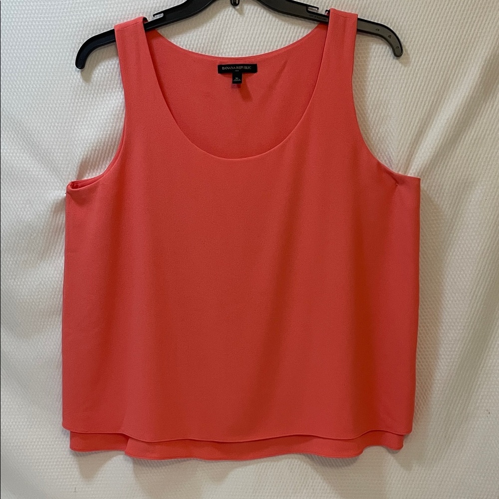 Banana Republic  Women’s  Scoop Neck XL Layered Tank Top